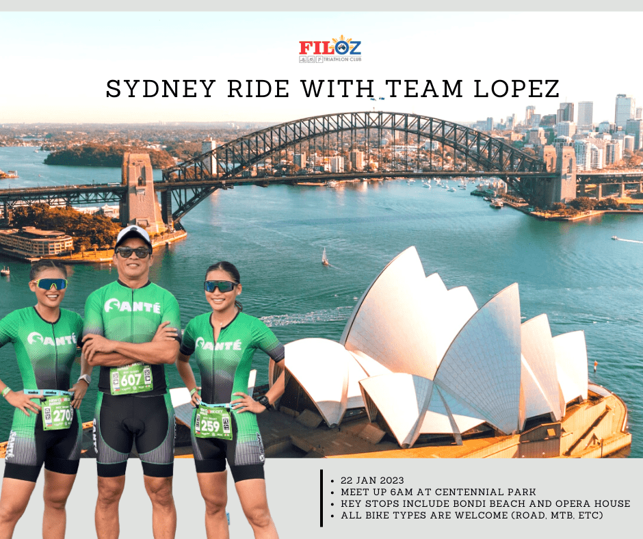 Team Lopez in Sydney, Australia